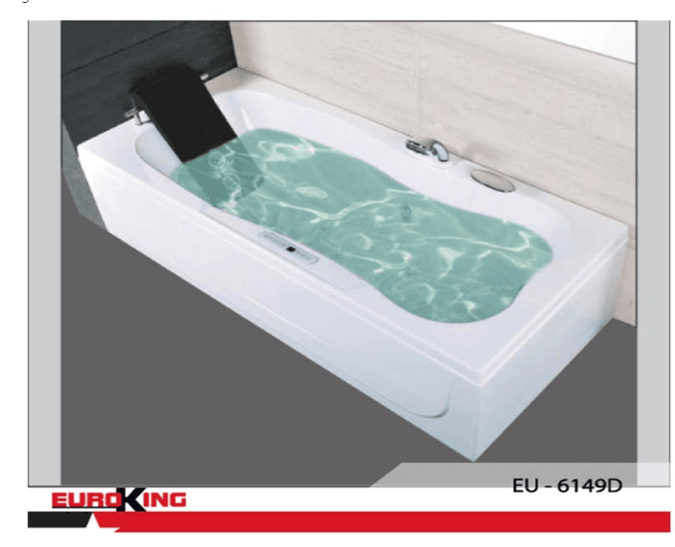 Bồn tắm massage Euroking EU-6149D (có sục khí)