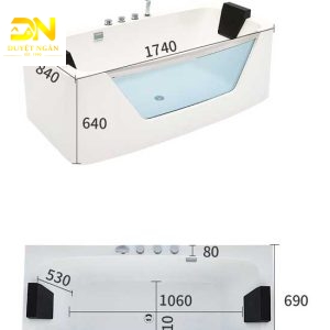 Bồn tắm massage Sewo SW-212