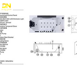 Bồn tắm massage Sewo SW-218