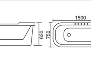 Bồn tắm massage TDO T-2020