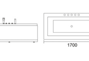 Bồn tắm massage TDO T-2022 ( Ngọc trai )