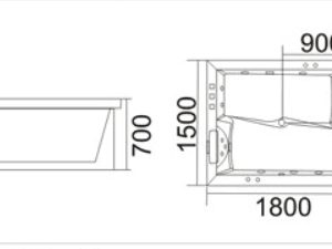 Bồn tắm massage TDO T-2035 ( Ngọc Trai )