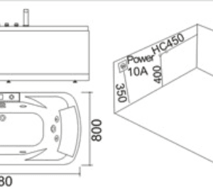 Bồn tắm massage TDO T-3004A