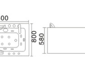 Bồn tắm massage TDO T-3005A