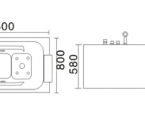 Bồn tắm massage TDO T-3005B