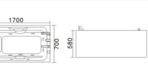 Bồn tắm massage TDO T-3007A