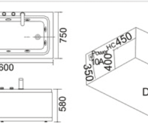 Bồn tắm massage TDO T-3009