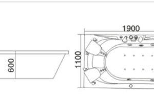 Bồn tắm massage TDO T-3018