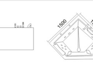 Bồn tắm góc massage TDO T-3031A