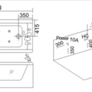 Bồn tắm massage TDO T-3050