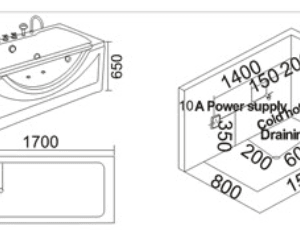 Bồn tắm massage TDO T-3054