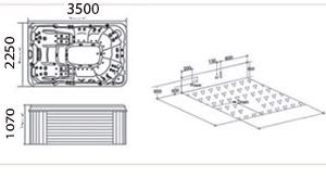 Bồn tắm massage TDO-720