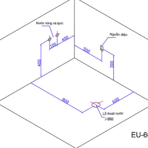 Bồn tắm góc massage Euroking EU-6600