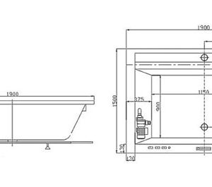 Bồn tắm massage Nofer NG-1915D