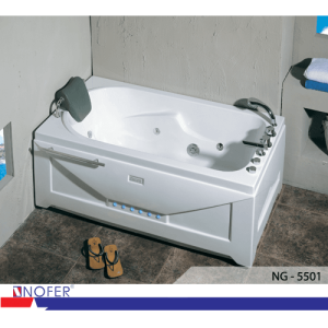 Bồn tắm massage Nofer NG-5501L (đế ngọc trai, sục khí)