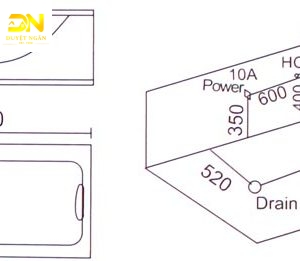 Bồn tắm massage Laiwen W-3155